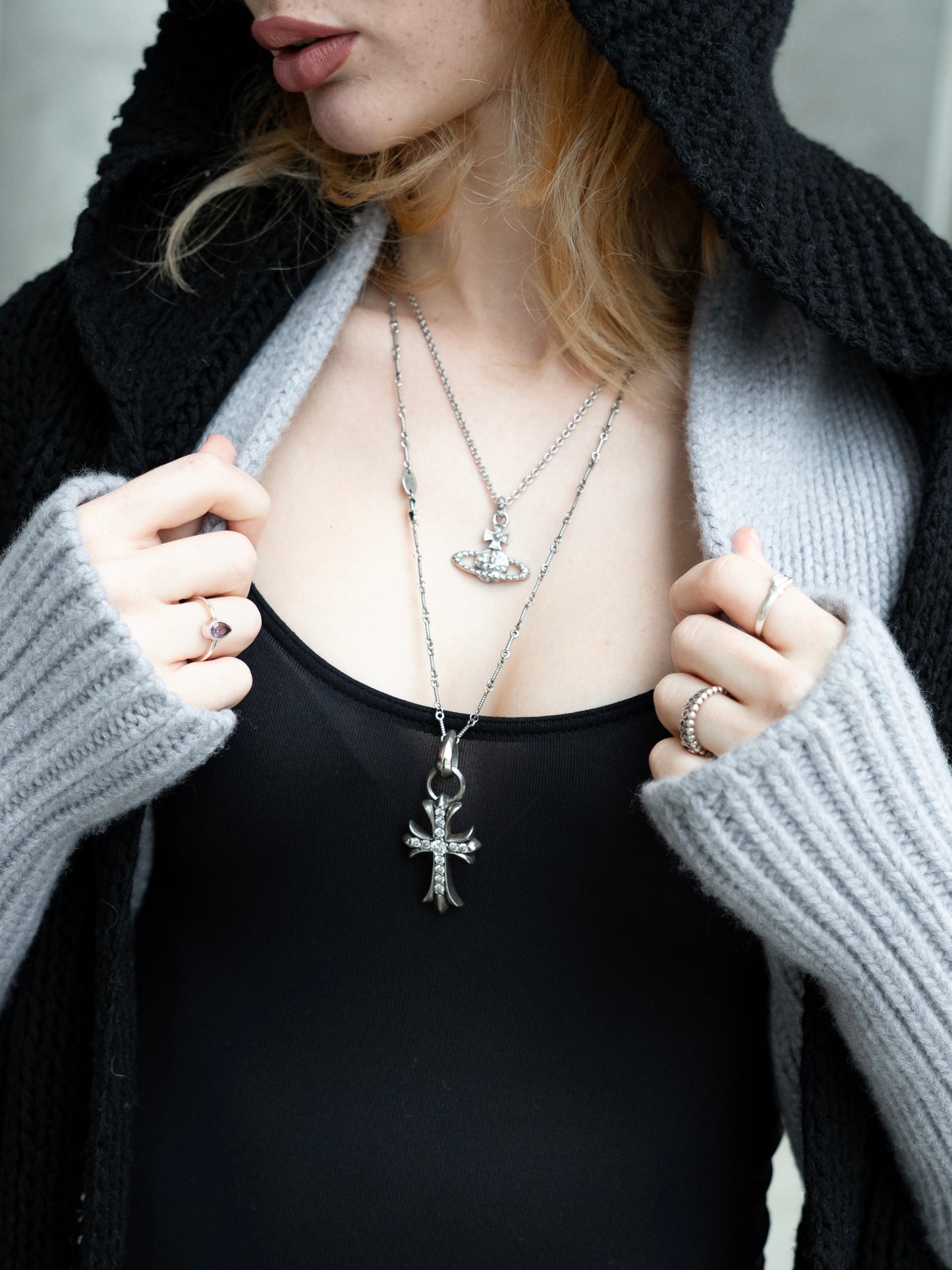 SHOULDER WRAP WOOL & CASHMERE