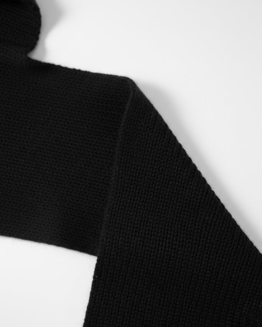 HOODED SCARF WOOL & CASHMERE